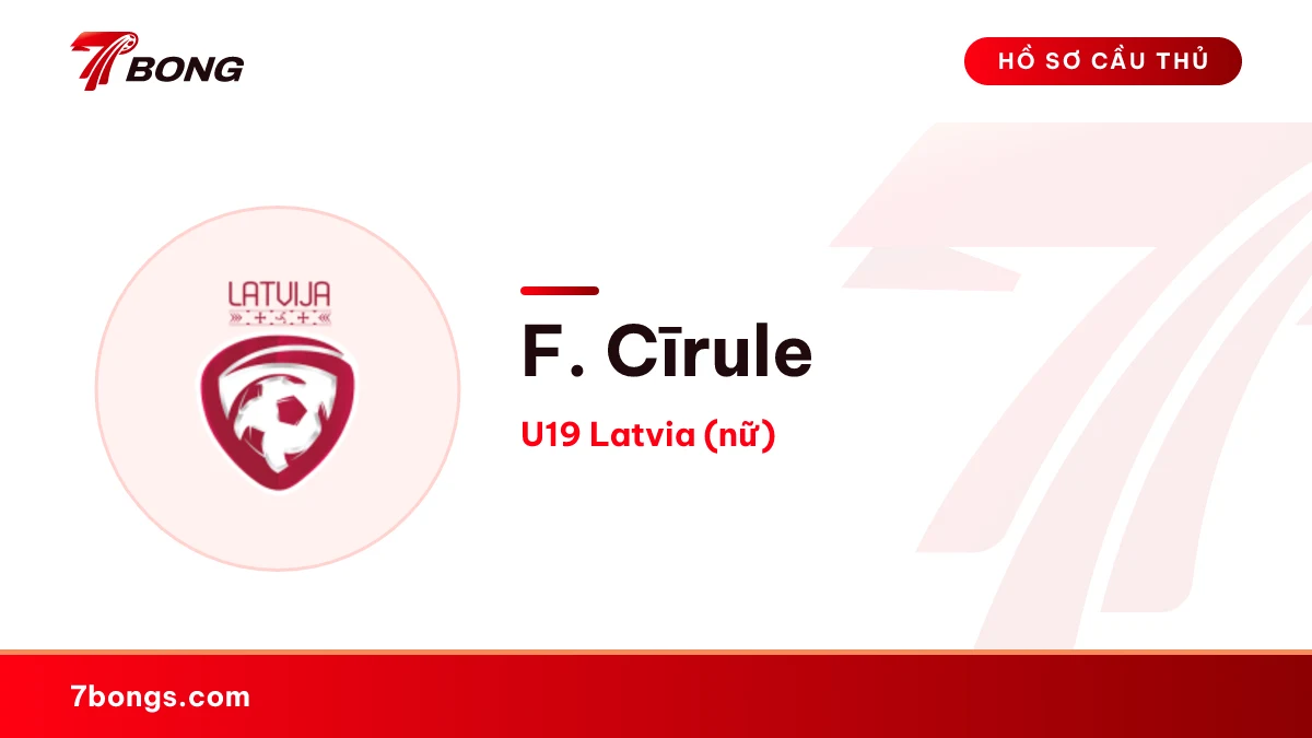 F. Cīrule — U19 Latvia (nữ)