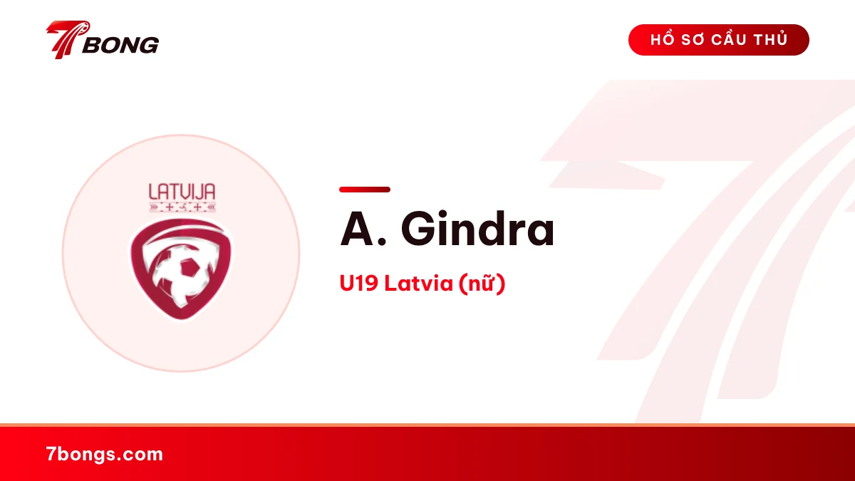 A. Gindra — U19 Latvia (nữ)