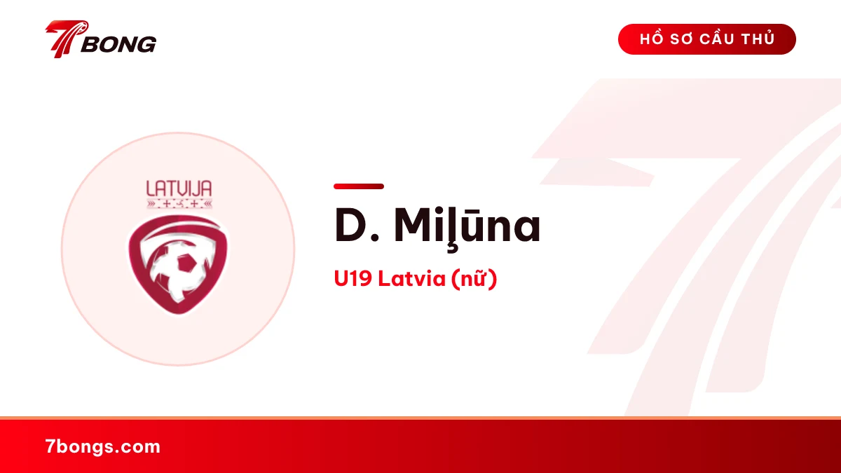 D. Miļūna — U19 Latvia (nữ)