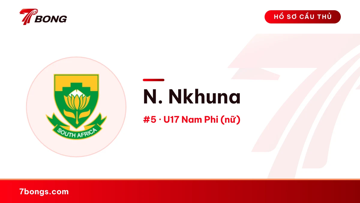 N. Nkhuna — U17 Nam Phi (nữ)