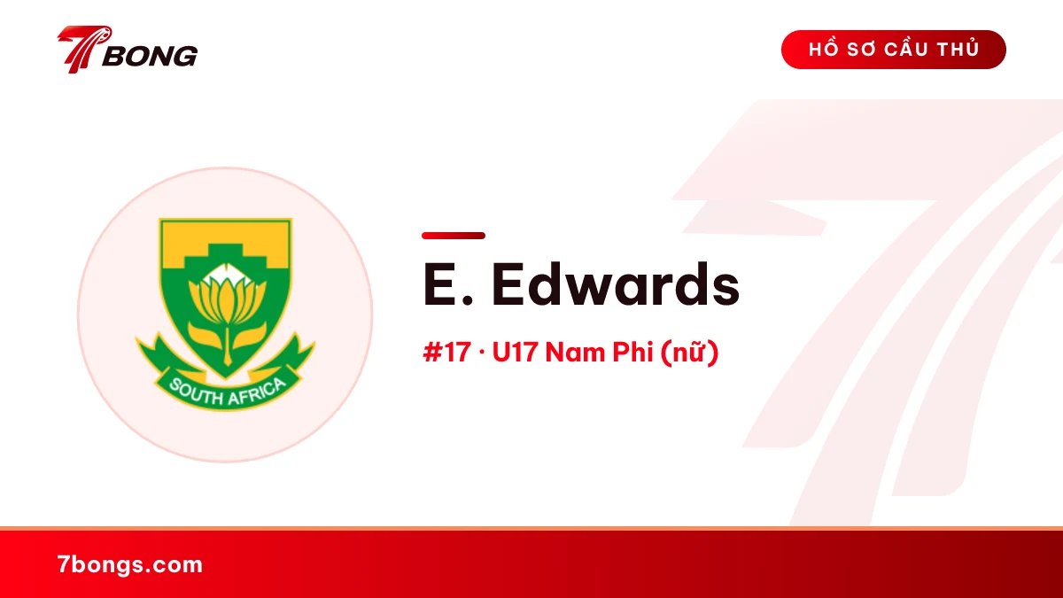 E. Edwards — U17 Nam Phi (nữ)