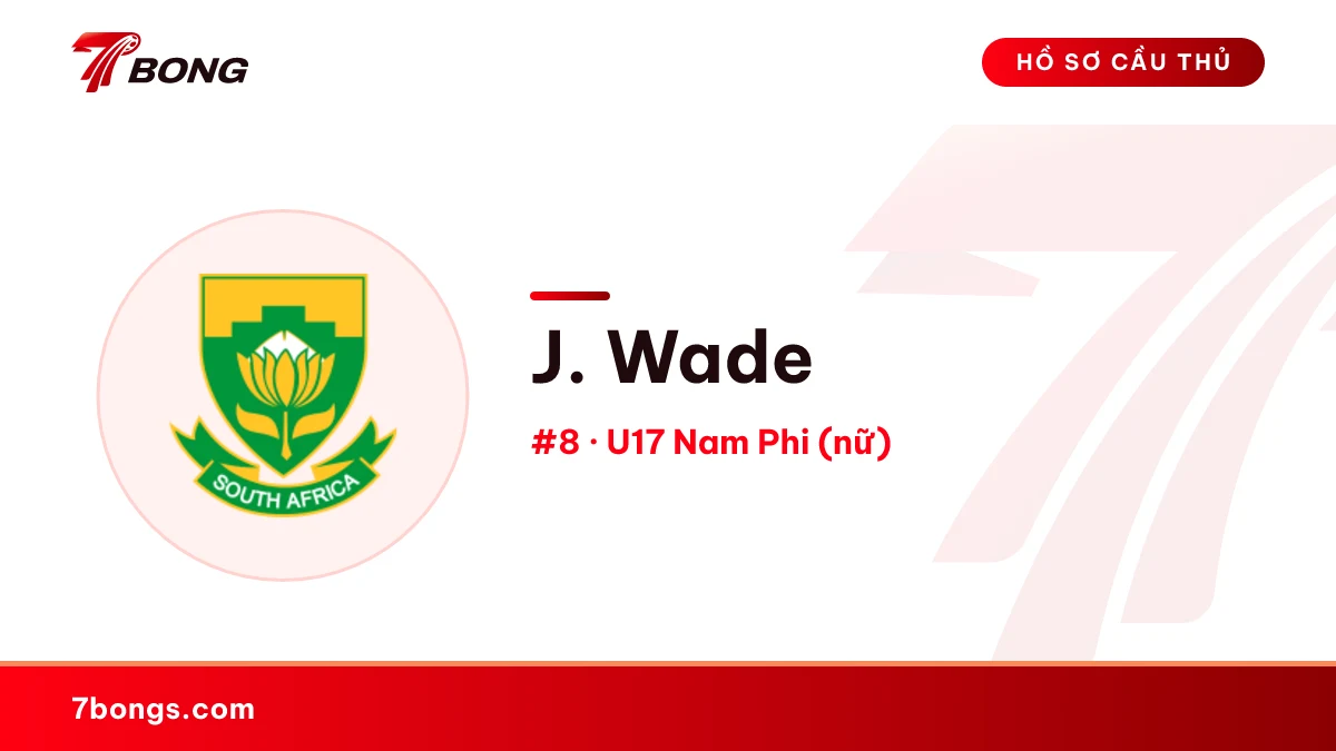 J. Wade — U17 Nam Phi (nữ)