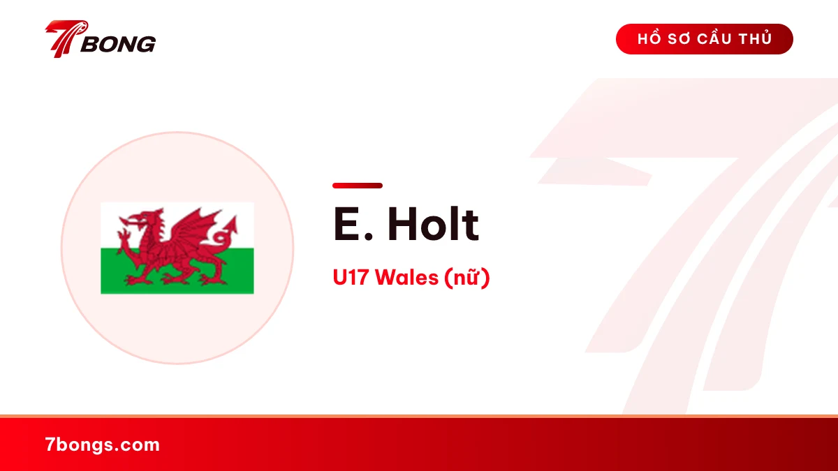 E. Holt — U17 Wales (nữ)