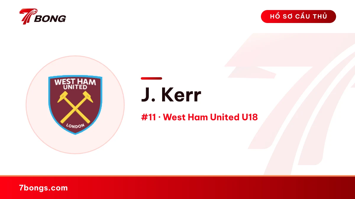 J. Kerr — West Ham United U18