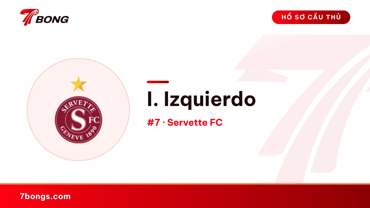 I. Izquierdo — Servette FC