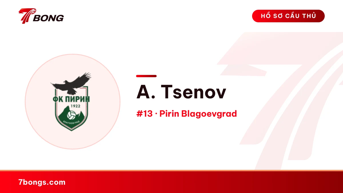 A. Tsenov — Pirin Blagoevgrad