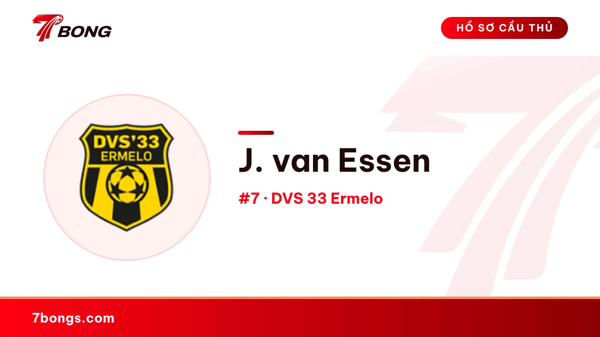 J. van Essen — DVS 33 Ermelo
