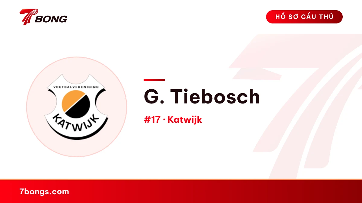 G. Tiebosch — Katwijk