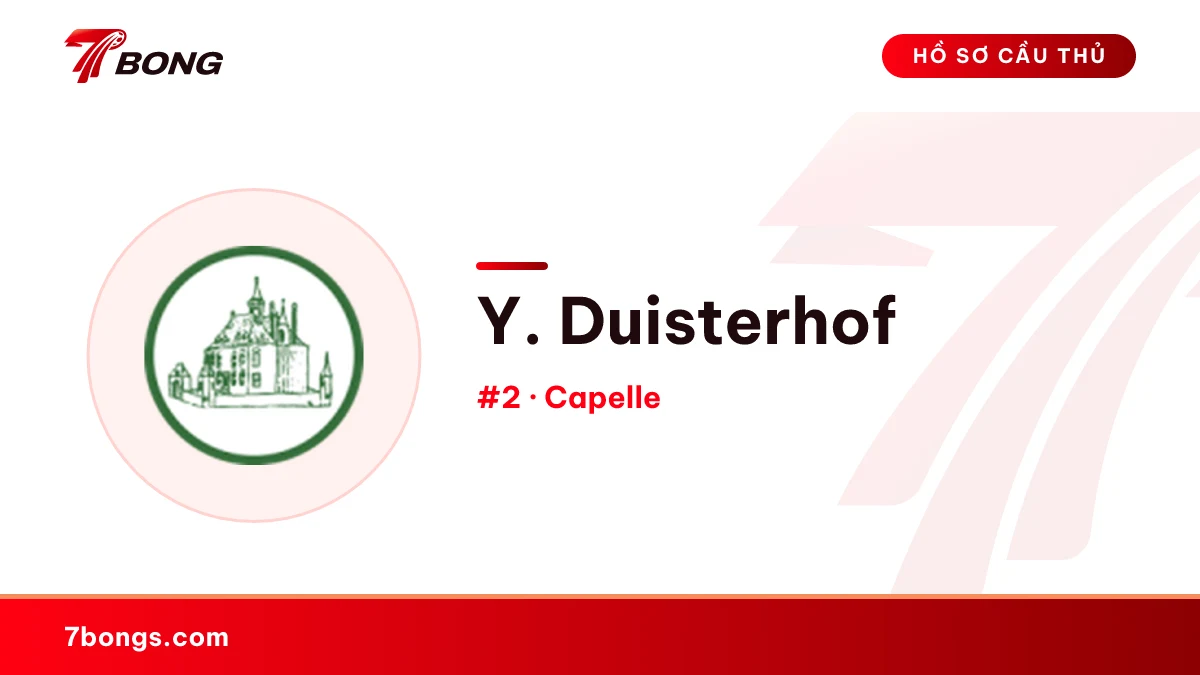 Y. Duisterhof — Capelle