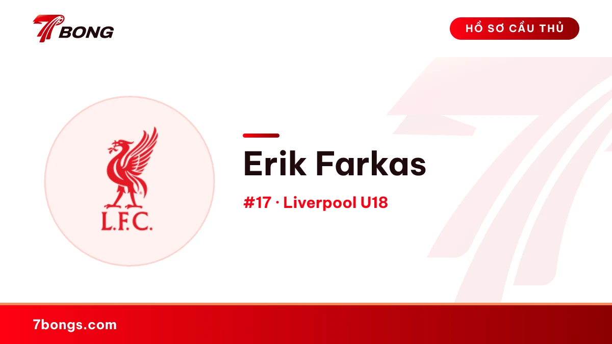 Erik Farkas — Liverpool U18