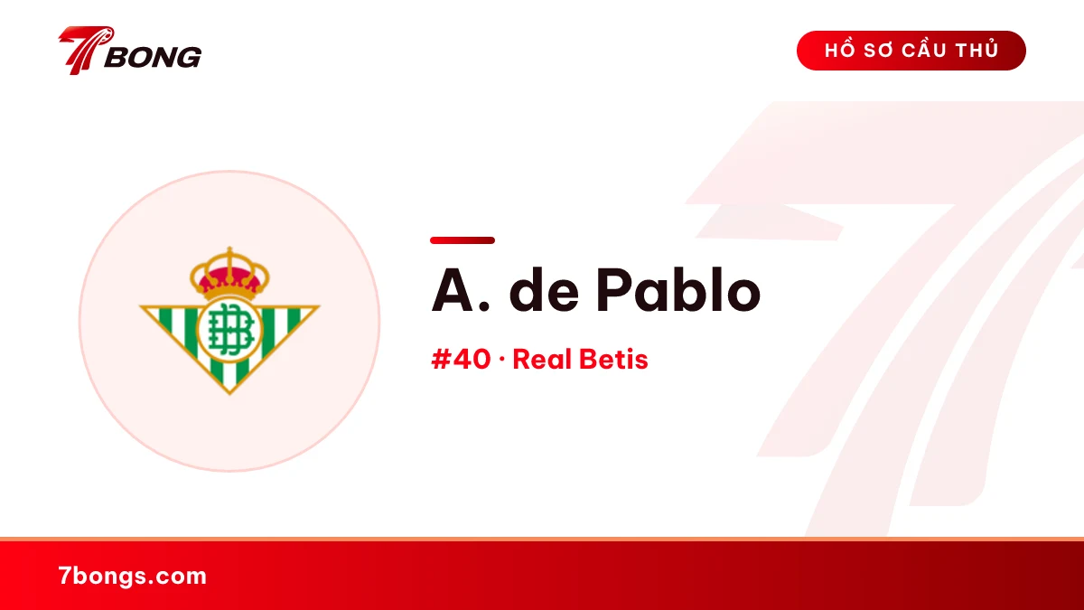 A. de Pablo — Real Betis