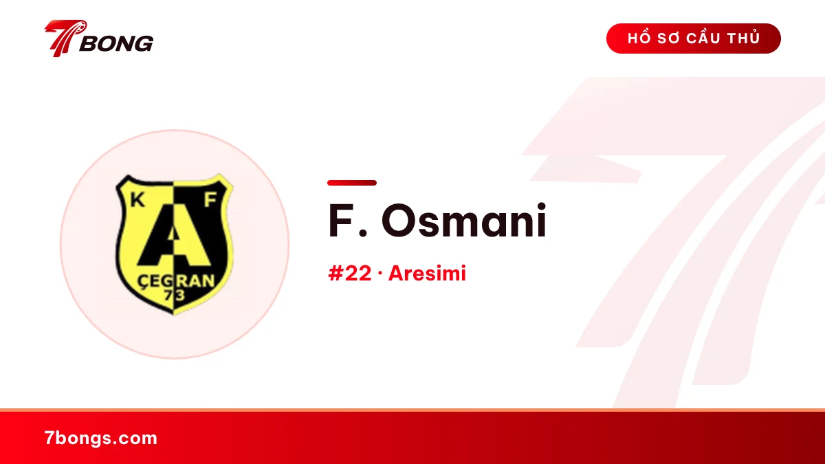F. Osmani — Aresimi