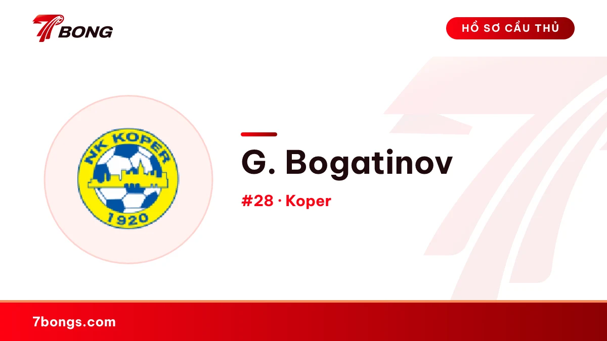 G. Bogatinov — Koper