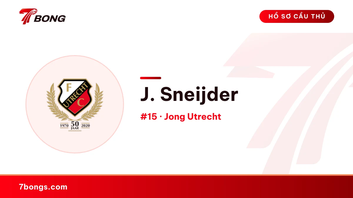 J. Sneijder — Jong Utrecht