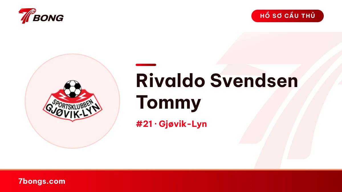 Rivaldo Svendsen Tommy — Gjøvik-Lyn