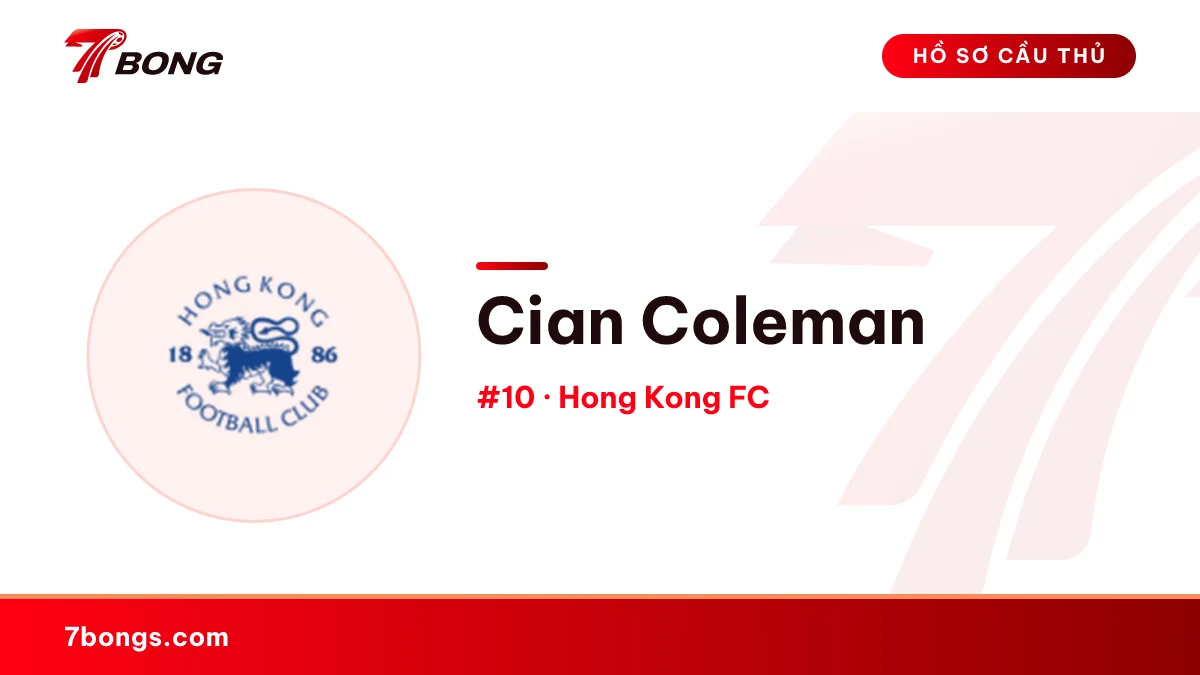 Cian Coleman — Hong Kong FC
