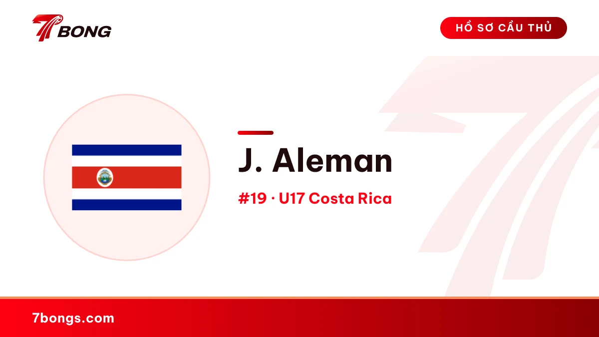 J. Aleman — U17 Costa Rica
