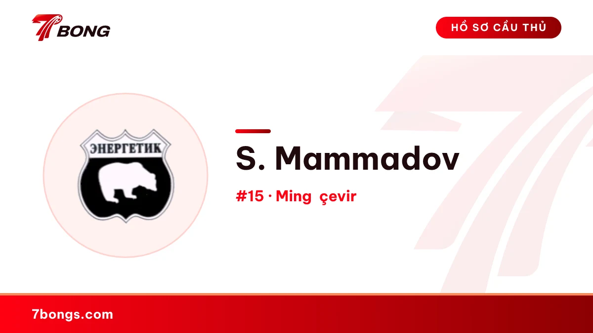 S. Mammadov — Mingəçevir