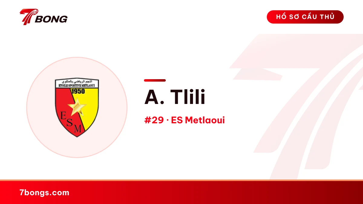 A. Tlili — ES Metlaoui