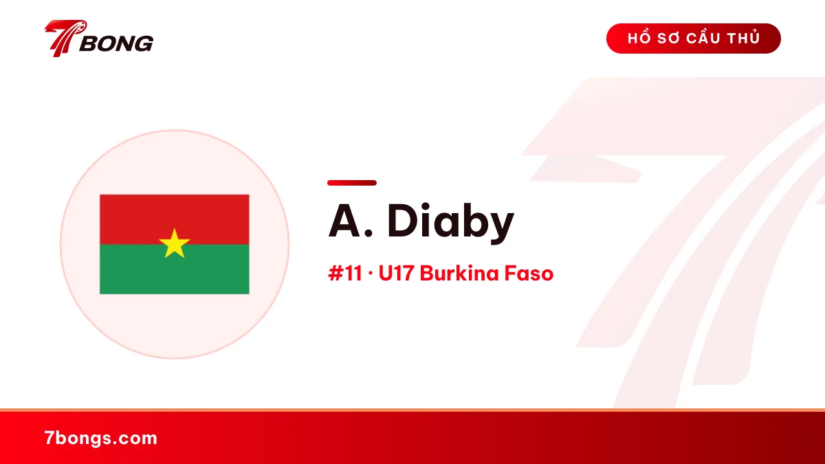 A. Diaby — U17 Burkina Faso