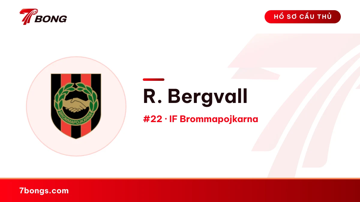 R. Bergvall — IF Brommapojkarna