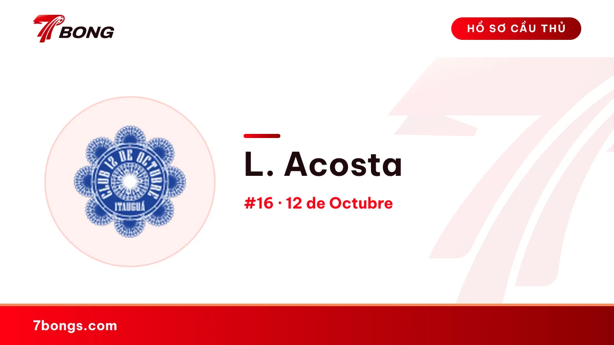 L. Acosta — 12 de Octubre