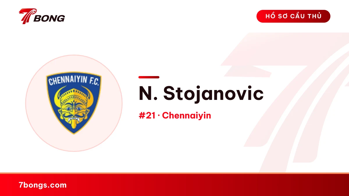 N. Stojanovic — Chennaiyin