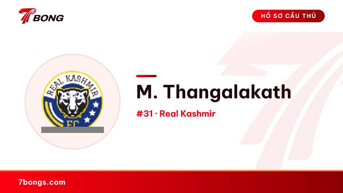 M. Thangalakath — Real Kashmir