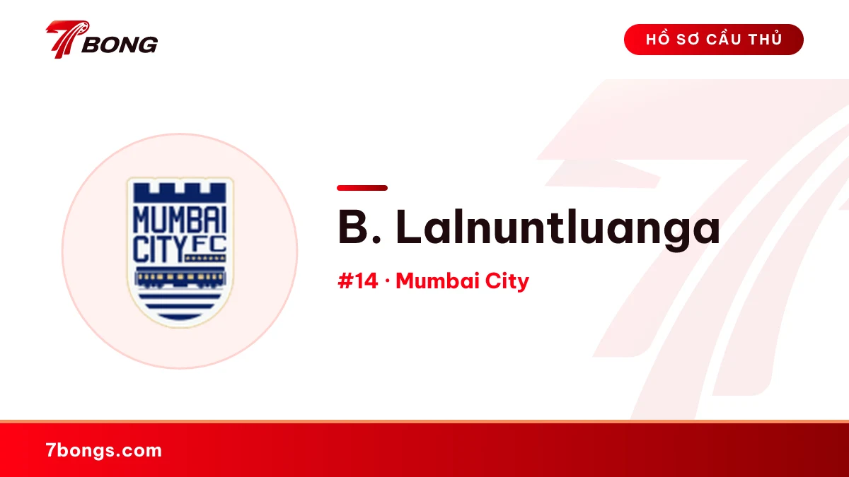 B. Lalnuntluanga — Mumbai City