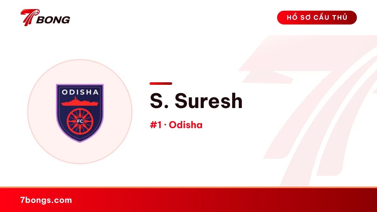 S. Suresh — Odisha