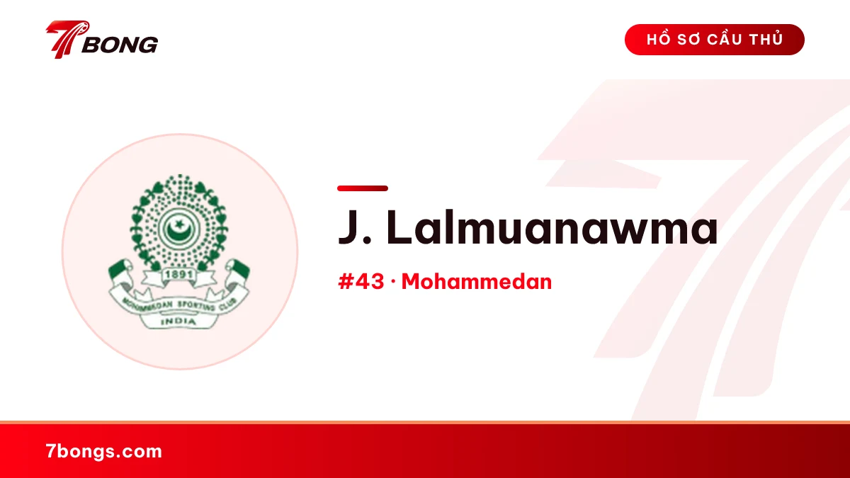 J. Lalmuanawma — Mohammedan