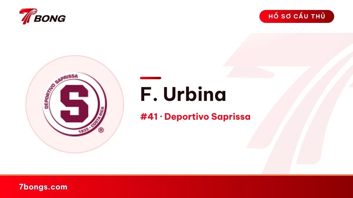 F. Urbina — Deportivo Saprissa