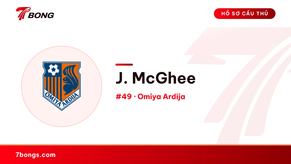 J. McGhee — Omiya Ardija