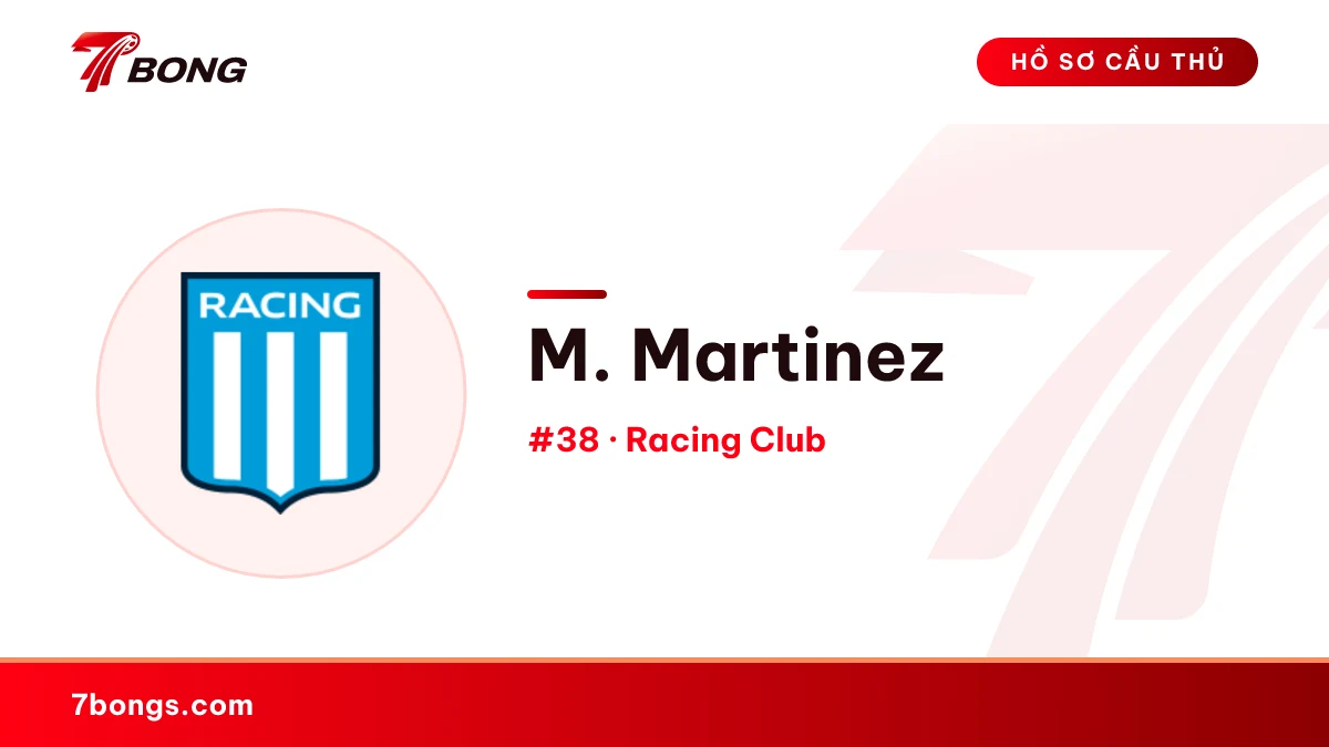 M. Martinez — Racing Club
