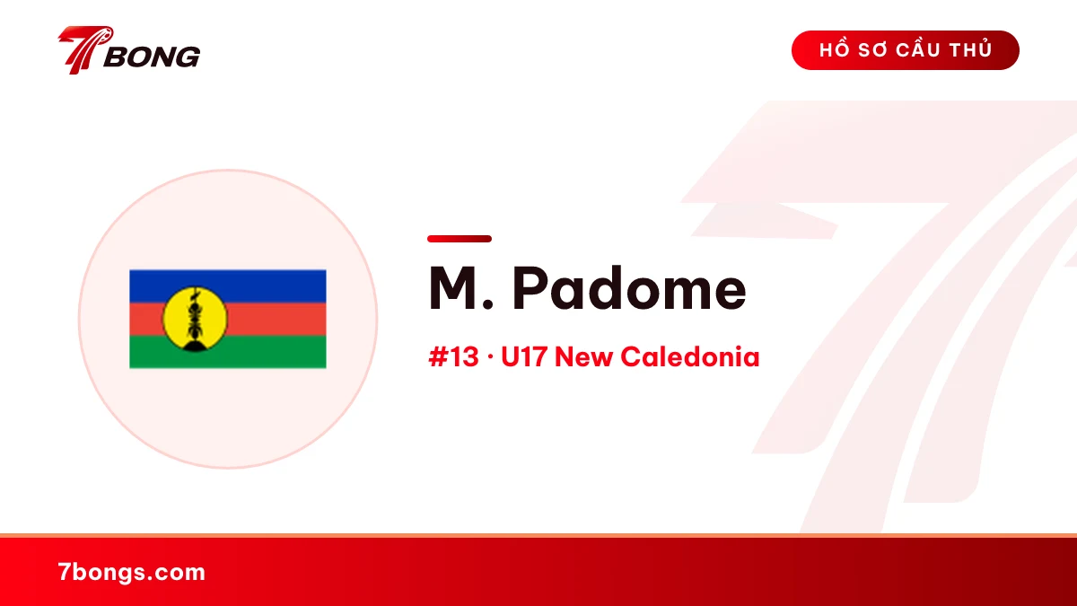 M. Padome — U17 New Caledonia