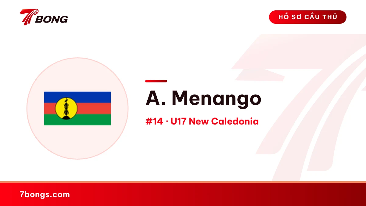 A. Menango — U17 New Caledonia