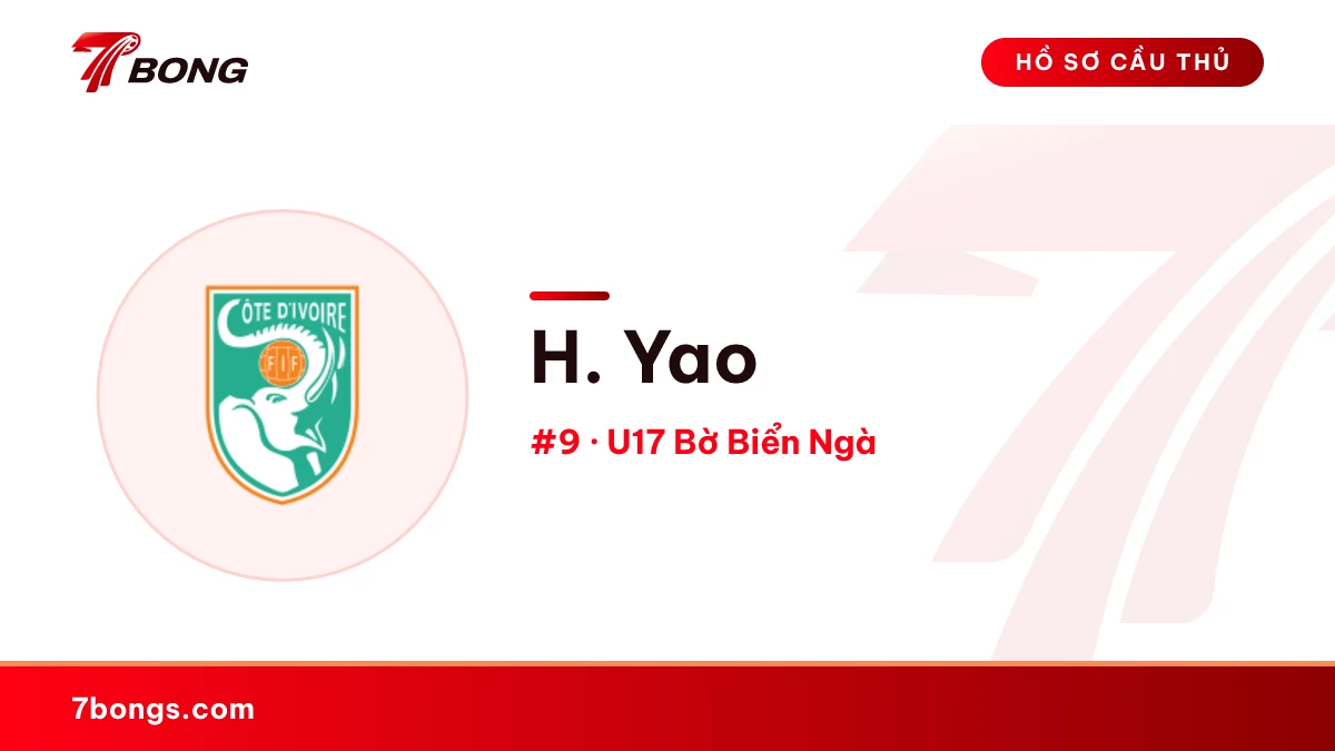H. Yao — U17 Bờ Biển Ngà