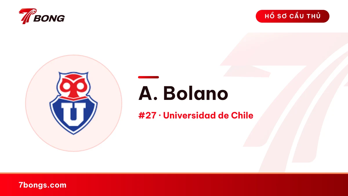 A. Bolano — Universidad de Chile