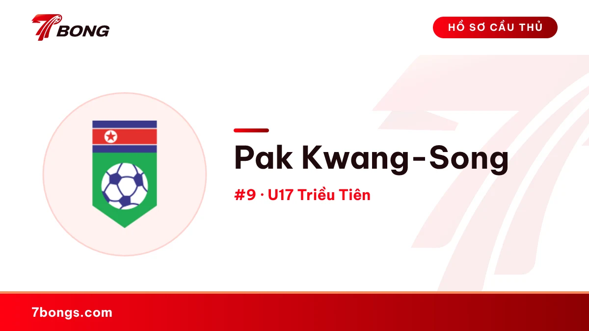 Pak Kwang-Song — U17 Triều Tiên