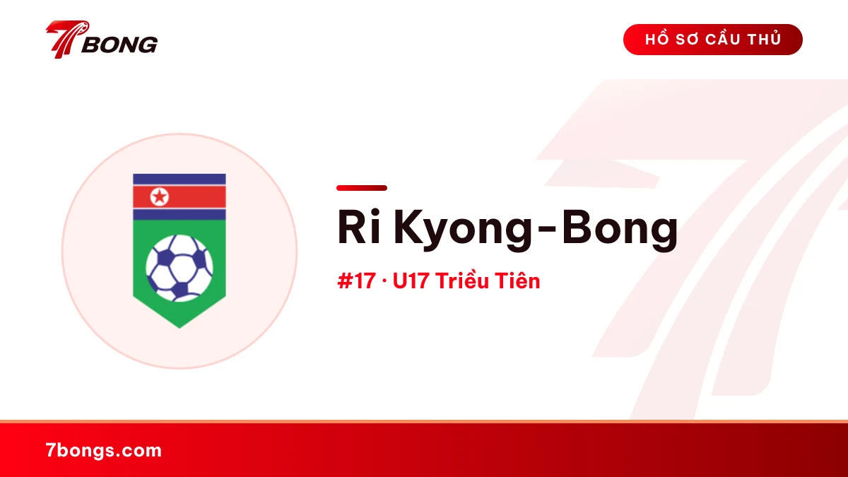 Ri Kyong-Bong — U17 Triều Tiên