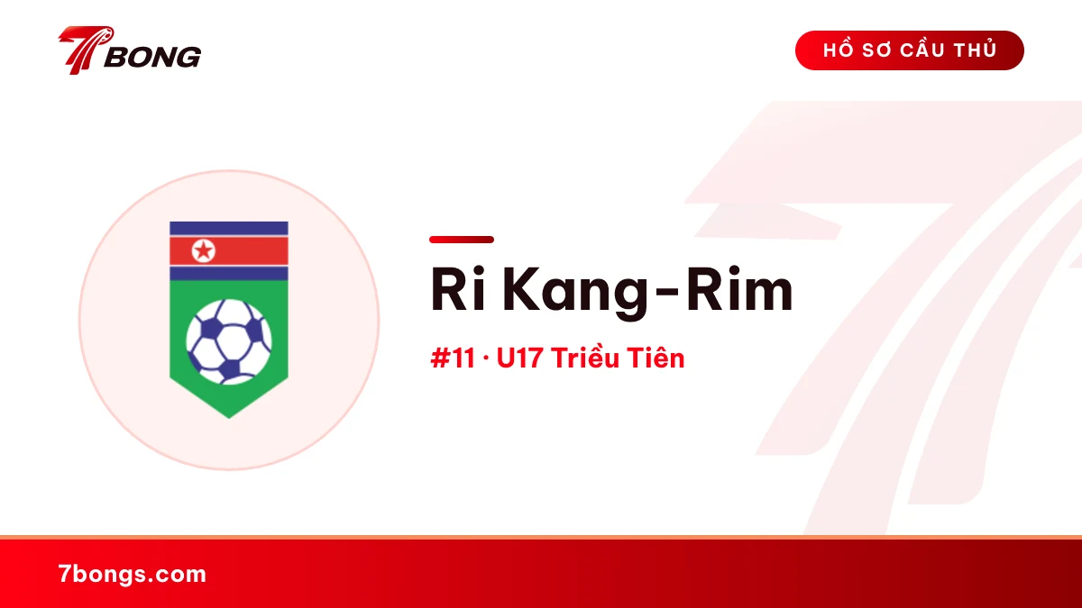 Ri Kang-Rim — U17 Triều Tiên