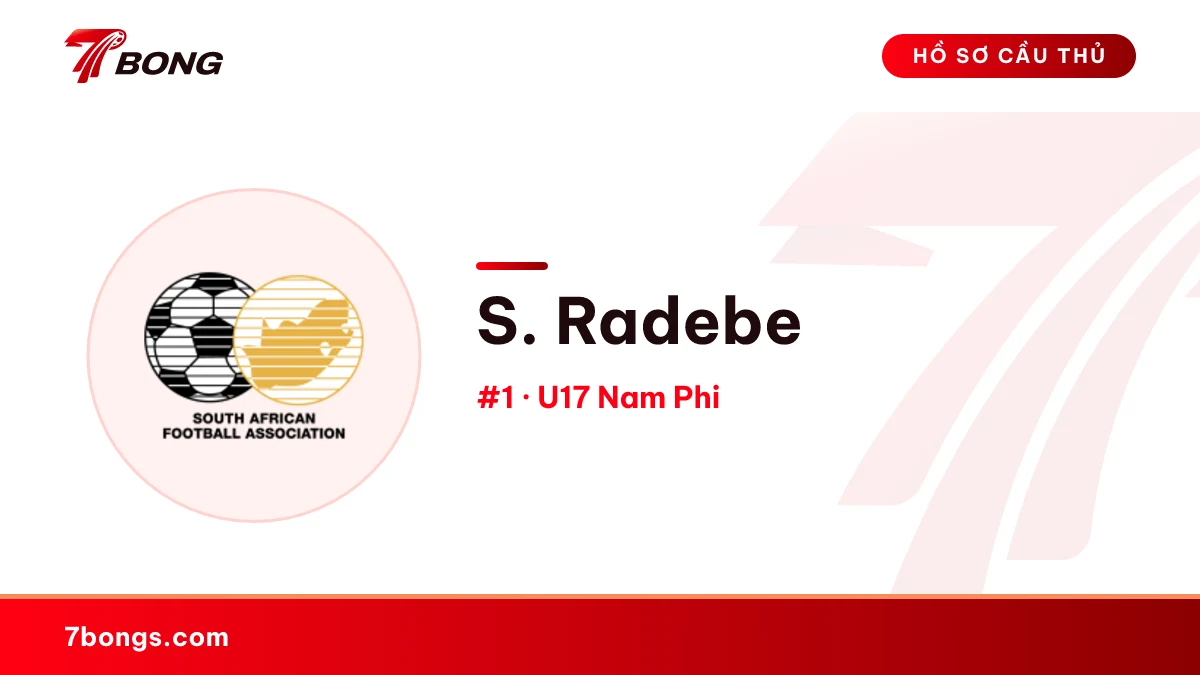 S. Radebe — U17 Nam Phi