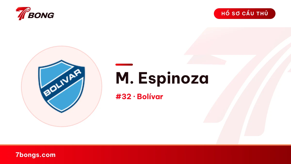 M. Espinoza — Bolívar
