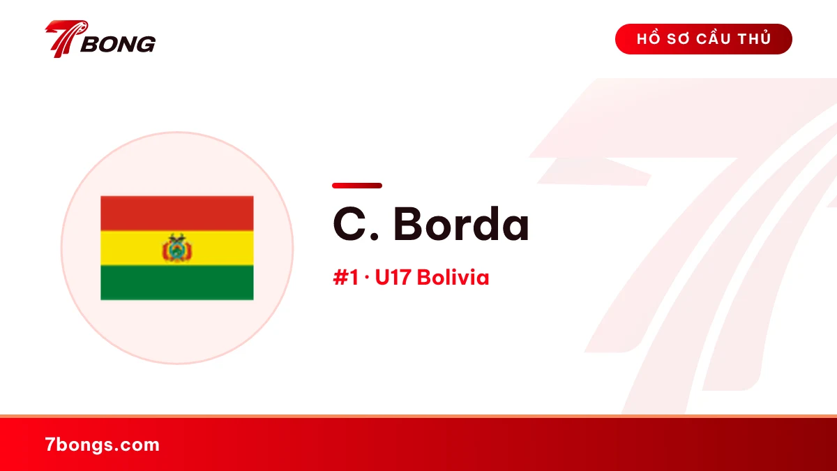 C. Borda — U17 Bolivia