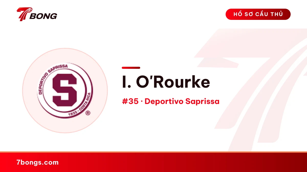 I. O'Rourke — Deportivo Saprissa