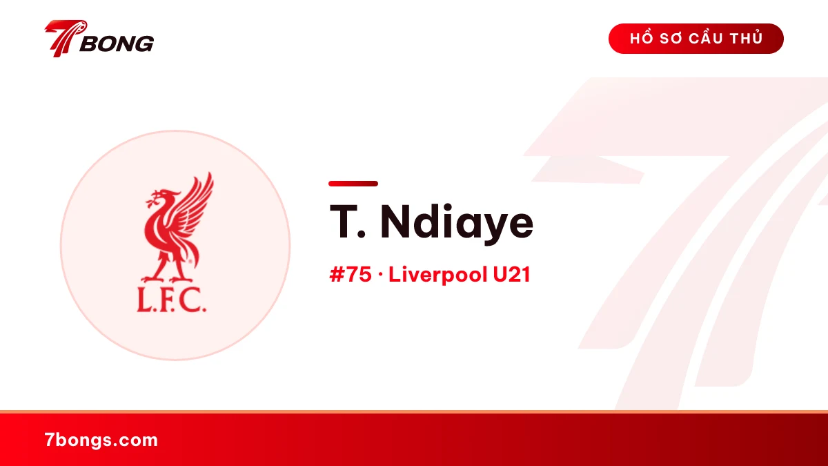 T. Ndiaye — Liverpool U21
