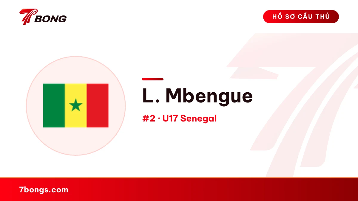 L. Mbengue — U17 Senegal