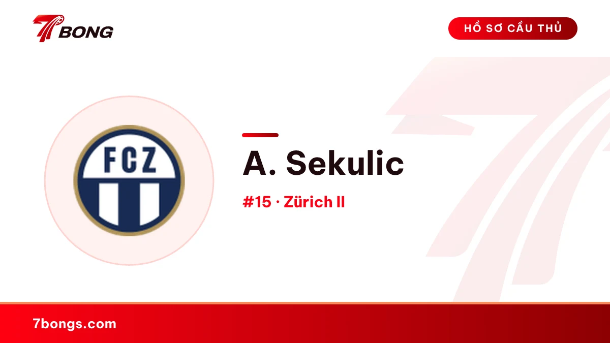 A. Sekulic — Zürich II
