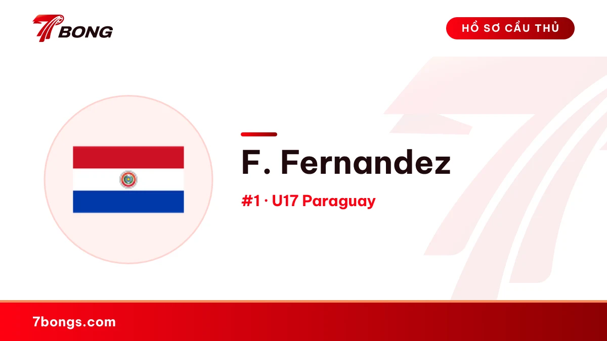 F. Fernandez — U17 Paraguay