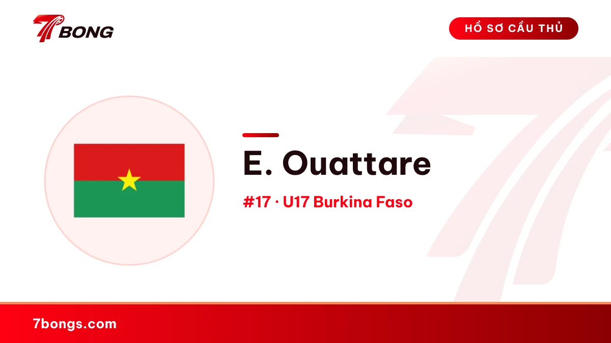 E. Ouattare — U17 Burkina Faso